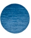 Safavieh Adirondack Light Blue and Dark Blue 8' x 8' Round Area Rug